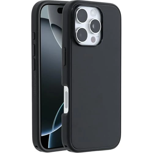 Offre limitée : Otterbox Coque Symmetry Series MagSafe pour iPhone 16 Pro, Antichoc, résistante aux Chutes, Coque de Protection Fine, supporte 3X Plus de Chutes Que la Norme Militaire, Noir de 27.55 EUR à 27.55 EUR (remise 0%)