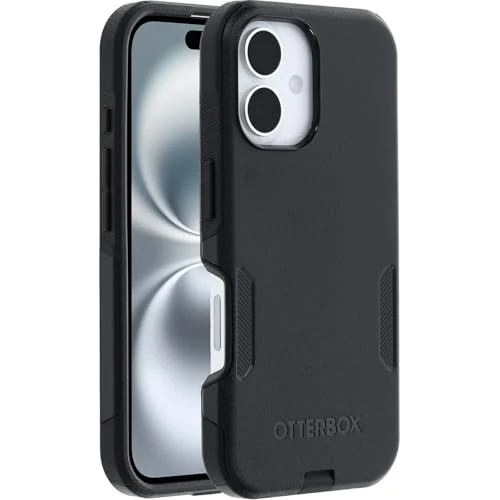 Limited-time offer: OtterBox Commuter Series MagSafe Case for iPhone 16, Shockproof, Drop proof, Rugged, Protective Case, 3x Tested to Military Standard, Black from 24.85 £ to 24.85 £ (save 0.00%)