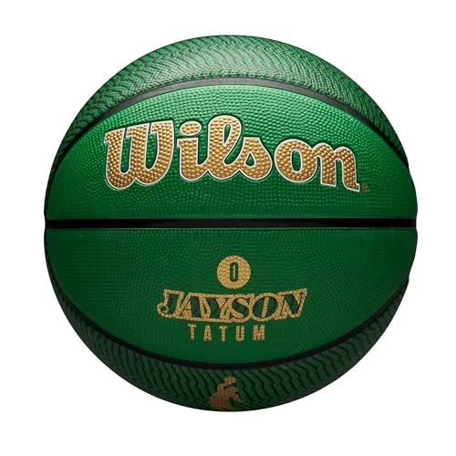 Tijdelijke aanbieding: WILSON NBA Player Icon Basketbal voor buiten, Jayson Tatum, maat 7, 74,9 cm van 28.11 € naar 28.11 € (0.00% korting)