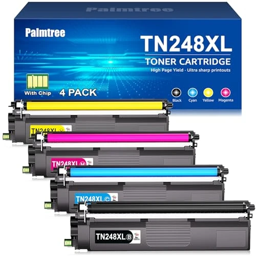 TN248XL TN248 Compatible para Toner Brother MFC-L3760CDW Brother TN 248 TN248CMYK TN248VAL Brother MFC-L3740CDWE HL-L3215CW HL-L3220CWE HL-L3240CDW DCP-L3515CDW DCP-L3520CDWE