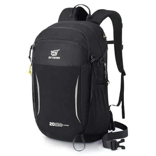 Limitiertes Angebot: SKYSPER Wanderrucksack, 20L Klein Rucksack leicht Tagesrucksack Hiking Backpack Daypack für Herren Damen Outdoor Städtetrips von 19.94 EUR auf 9.99 EUR (Spare 50%)