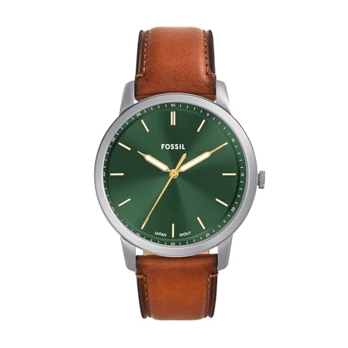 Limited-time offer: FOSSIL Minimalist Men's 44 MM Brown Stainless Steel Watch, FS6094 from 99.00 GBP to 99.00 GBP (save 0%)