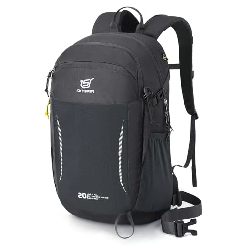 Limitiertes Angebot: SKYSPER Wanderrucksack, 20L Klein Rucksack leicht Tagesrucksack Hiking Backpack Daypack für Herren Damen Outdoor Städtetrips von 19.94 EUR auf 9.99 EUR (Spare 50%)