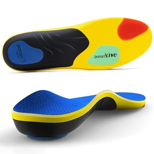 Tijdelijke aanbieding: Orthopedische inlegzolen voor plantaire fasciitis, platvoeten, orthopedische schoenen, Dafannis inlegzolen ter verlichting van pijn op de hiel, inlegzolen voor dames en heren (EU 39-41 M) van 21.99 € naar 21.99 € (0.00% korting)