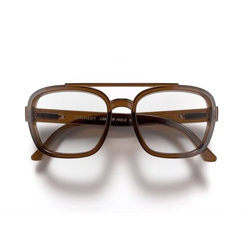 Offerta a tempo: LONDON MOLE® Kennedy Occhiali da lettura | Lettori in stile pilota a forma quadrata e figo | Unisex femminile maschile | Cerniere a molla - 43% da 24.99 € a 14.24 €