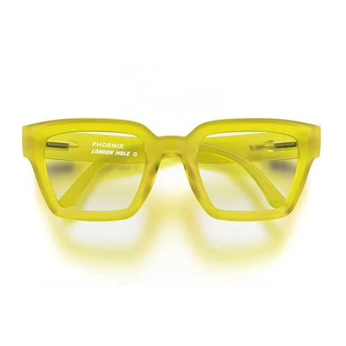 Offerta a tempo: LONDON MOLE® Phoenix grandi occhiali da lettura sovradimensionati | Grande, audace struttura quadrata moderna | Lettori in stile statement per uomini e donne - 43% da 24.99 € a 14.24 €