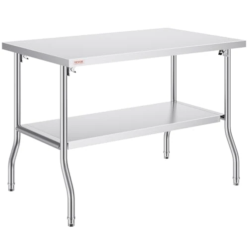 Tijdelijke aanbieding: VEVOR Werktafel, keuken, 122 x 76 x 86 cm van 281.99 € naar 281.99 € (0.00% korting)