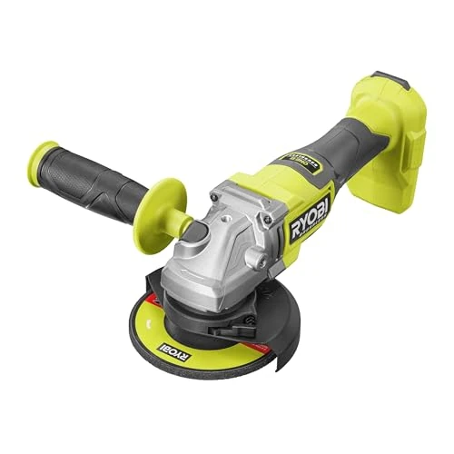 Tijdelijke aanbieding: Ryobi - 18 volt snoerloze slijpmachine, 125 mm borstelloos, handgreep met 3 standen, geleverd met behuizing, slijpschijf, adapter voor stofaansluiting - RAG18BL-0 van 152.49 EUR naar 152.49 EUR (korting 0%)