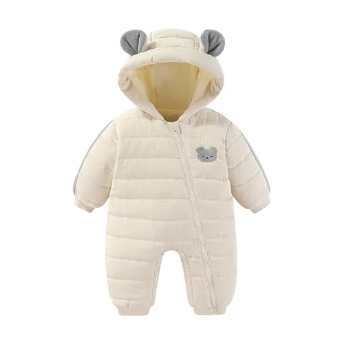 Offerta a tempo: JiAmy Pagliaccetto Neonato Invernale, Caldo Tuta Da Neve Per Neonati, Neonata Abbigliamento Tutina Neonato Maschio Regali Neonati 18-24 mesi - 25% da 31.99 € a 23.99 €