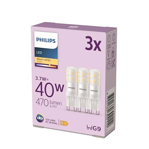 Limited-time offer: LED 40W G9 WW ND 3CT/6 EC from 17.99 GBP to 15.40 GBP (save 14%)