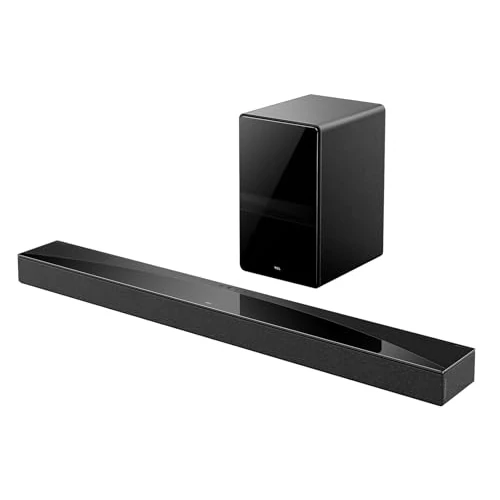 Oferta limitowana: TCL Q75H 5.1.2 kanał RayDanz technologia Dolby Atmos & DTS: X Soundbar z bezprzewodowym subwooferem, połączenie przez HDMI 2.1 i BT 5.3 z 1525.70 zł na 1525.70 zł (oszczędź 0.00%)