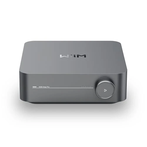 Offerta a tempo: WiiM Amp Pro: Amplificatore multiroom in streaming | Compatibile con Google Cast, Alexa | HDMI, controllo vocale | Streaming da Spotify, Amazon Music, Tidal e altro - Grigio scuro - 20% da 459.00 € a 369.00 €