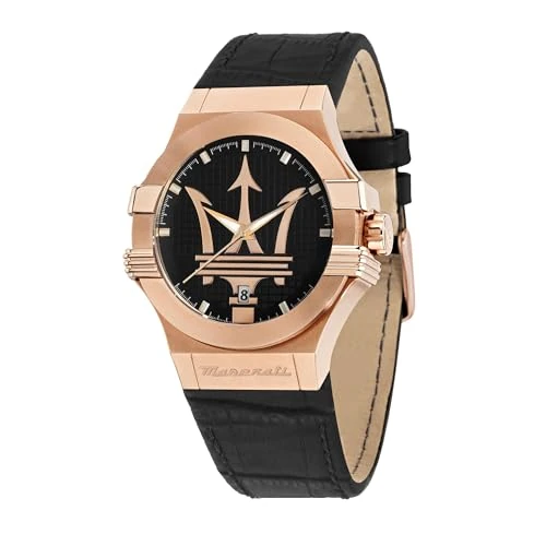 Oferta ograniczona: Maserati Zegarek męski, czas, data, analogowy, koperta 42 mm, limitowana edycja mocy - R8851108036, czarne, 42, pasek z 646.74 EUR na 646.74 EUR (znizka 0%)