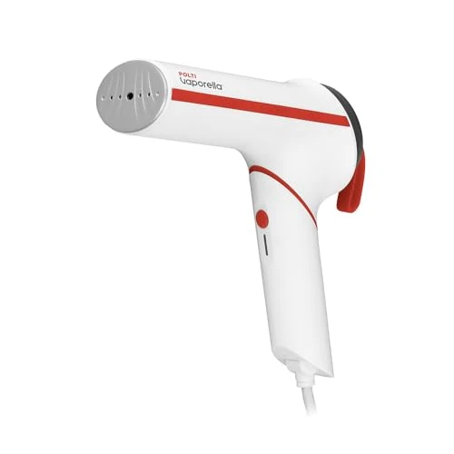 Offre limitee: Polti Vaporella GSM50R Défroisseur Vapeur Vertical Compact, Vapeur Puissante 7 Bar, Poignée Ergonomique, Prêt en 30 Sec, Blanc et Rouge de 49.00 EUR a 29.99 EUR (economie 39%)