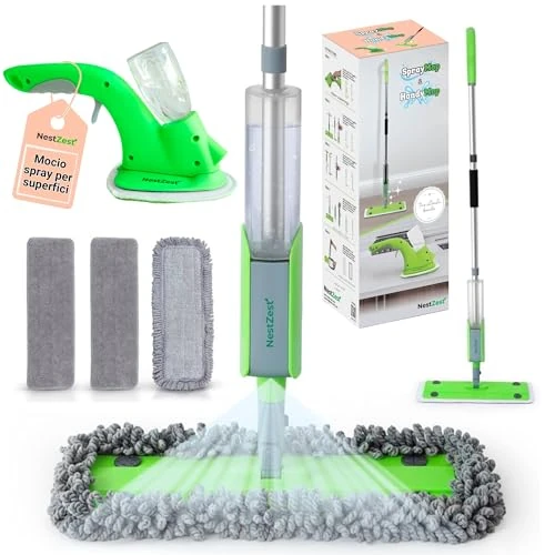 Offerta a tempo: NestZest Spray Mop Ultimate Bundle - 47% da 37.95 € a 19.95 €