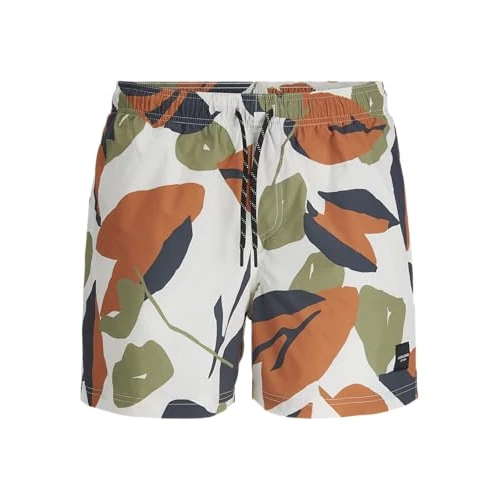 Oferta limitada: JACK & JONES Jpstmaui Jjswim Ocean Days AKM Hombre, Cloud Dancer, M de 17.95 € a 15.42 € (ahorro 14.09%)