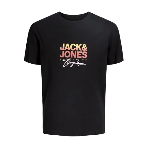 Offerta a tempo: JACK & JONES Jorcanggu Tee SS Crew Neck Fst Jnr, Nero, 12 Anni - 39% da 14.99 € a 9.20 €