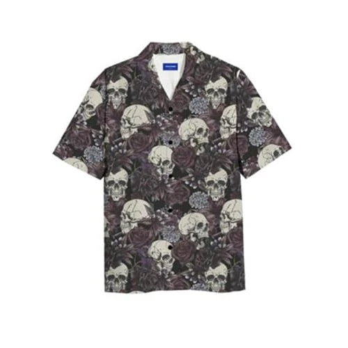 Tijdelijke aanbieding: Jordiego Resort Shirt Ss SMU, asphalt, M van 23.32 € naar 23.32 € (0.00% korting)