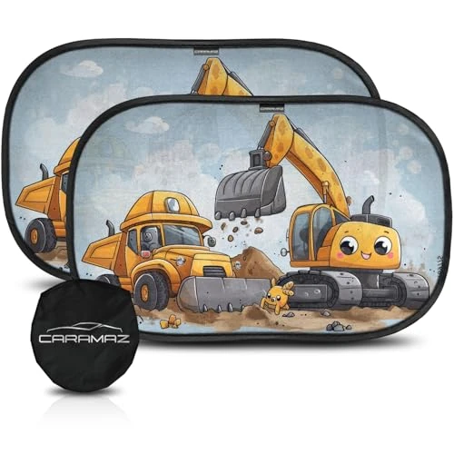Offre limitée : CARAMAZ Lot de 2 pare-soleil de fenêtre de voiture pour bébé avec protection UV certifiée – 50,8 x 30,5 cm de 12.99 € à 9.49 € (26.94% de remise)