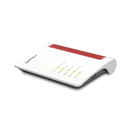 FRITZ!Box 7690, Modem Router Wi-Fi 7 Dual Band (2.4 GHz, 5 GHz) fino a 7.000 Mbit/s, per FTTC VDSL FTTH con ONT, 1x Wan 2,5 Gb, 1X Lan 2,5 Gb, 2X Lan Gb