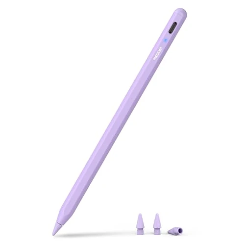 Limited-time offer: Metapen Pencil A8 for iPad 2018-2025, (2X Faster Charge), Pixel Precision, Tilt Sensitive Stylus Pen Compatible Apple iPad 11/10/9/8/7/6th Gen, Pro 12.9/11/13 Inch M4, Air 3/4/5/M2/M3, Mini5/6, Purple from 32.39 GBP to 19.94 GBP (save 38%)