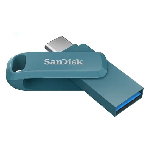 Offerta a tempo: SanDisk Ultra Dual Drive Go 1TB Unità Flash (pendrive USB Type-C, per Android Smartphone, Tablet, Mac e Computer, fino a 400 MB/s, con connettori USB reversibili di Tipo C e Tipo A) Navagio Bay - 23% da 226.99 € a 174.89 €