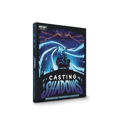 Asmodee Casting Shadows Tempesta di Ghiaccio, Espansione Gioco da Tavolo, 8+ Anni, Edizione in Italiano