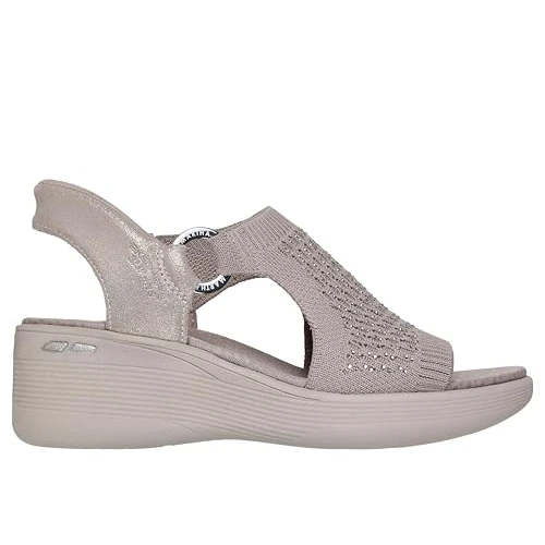 Oferta limitada: Skechers Martha Stewart's Pier-lite - Park Path Hands Free Slip-ins para mujer, Topo, 12 de 79.95 € a 71.99 € (ahorro 10%)