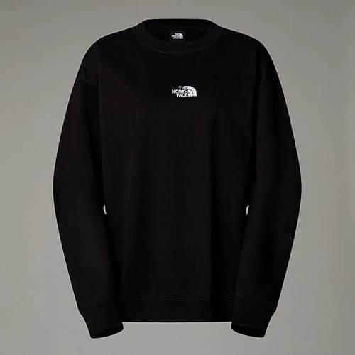 Offre limitée : The North Face NF0A89EPJK3 W Essential Oversize Crew Sweatshirt Femme TNF Black Taille XL de 65.00 € à 52.45 € (19% de remise)