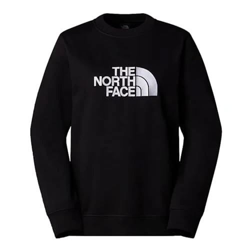 The North Face Women's Drew Peak Crew Sweatshirt, Tnf Black, M