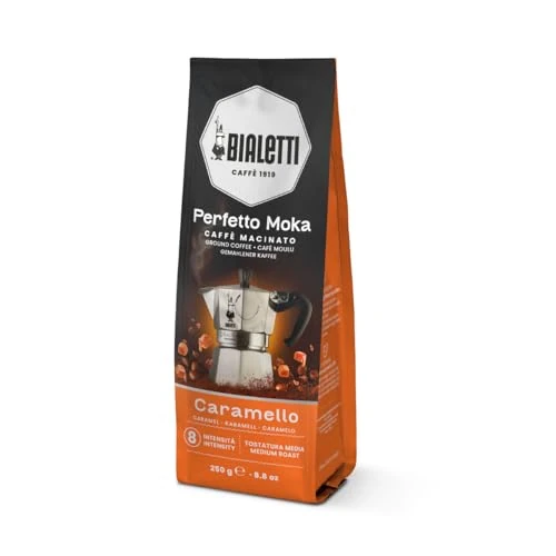 Bialetti Café Molido Perfetto Moka Sabor Caramelo - 1 x 250 gr