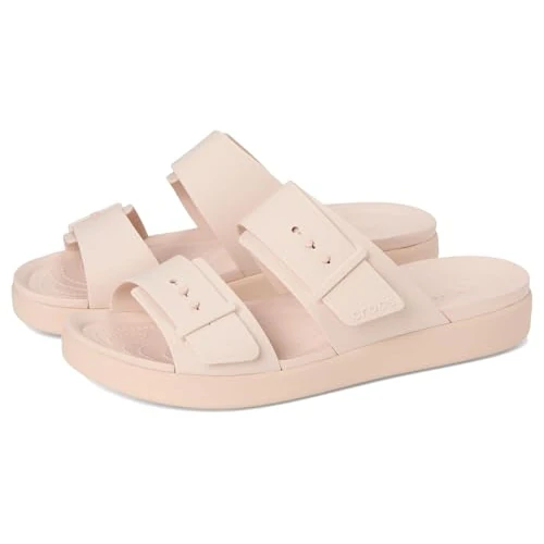 Limited offer: Crocs Unisex Brooklyn Buckle LowWedge Sandal from 50.22 EUR to 20.09 EUR (save 60%)