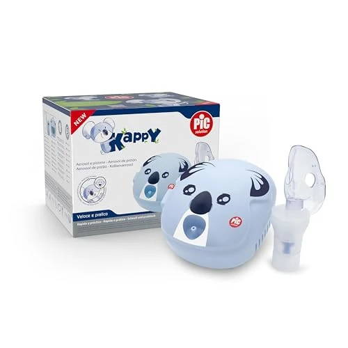 Limitiertes Angebot: Pic Solution - Kappy Mikrokolben-Aerosol, leise, für die Aerosoltherapie, komplett mit Zubehör, in Weiß, Blau und Hellblau von 37.67 EUR auf 37.67 EUR (Spare 0%)