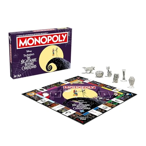 Oferta limitada: Winning Moves Monopoly Nightmare Before Christmas - Juegos de mesa, juegos de mesa adultos, juegos de mesa para niños, juegos de mesa para 2, de 2 a 6 personas, a partir de 8 años de 26.99 € a 26.99 € (ahorro 0.00%)