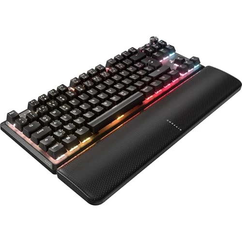 Offerta a tempo: Corsair K70 Core Tkl Wireless Rgb - Tastatur - Tkl - Hintergrundbeleuchtet - Kabellos - Bluetooth, Usb, 2,4 Ghz - Qwertz - Deutsch - Tastenschalter: - 0.00% da 139.65 € a 139.65 €