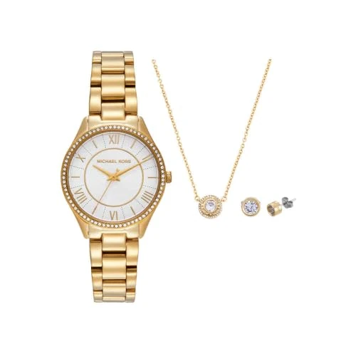 Offerta a tempo: Michael Kors - Orologio + Collana + Orecchini da Donna — 45% da 279,00 € a 153,80 €