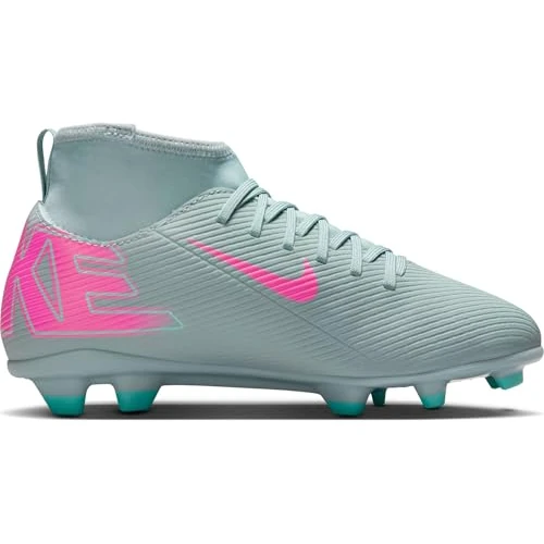 Nike Dzieci Jr. Superfly 10 Club FG/MG Buty do piłki nożnej Ocean Cube/Pink Blast 35.5
