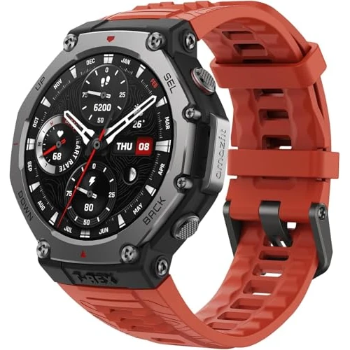 Beperkte aanbieding: Amazfit T-Rex 3 Outdoor smartwatch 48 mm AMOLED-display, offline kaarten en navigatie, 6 satellietsystemen, dual band GPS, 27 dagen batterijduur, NFC-betaling, 170+ sportmodus, 45 m vrijduiken voor van 272.49 EUR naar 272.49 EUR (besparing 0%)