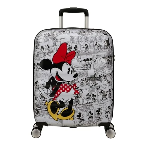 Limited-time offer: American Tourister Matte Shell Disney, Minnie Comics White, Spinner S (55 cm-36 L) from $262.57 to $262.57 (save 0.00%)