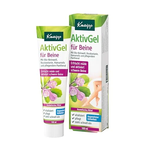 Offerta a tempo: Kneipp Gel attivo per gambe – con bio-balza per gambe, ippocastano, amamelide e pantenolo nutriente, piacevole effetto rinfrescante, 100 ml - 0.00% da 5.11 € a 5.11 €