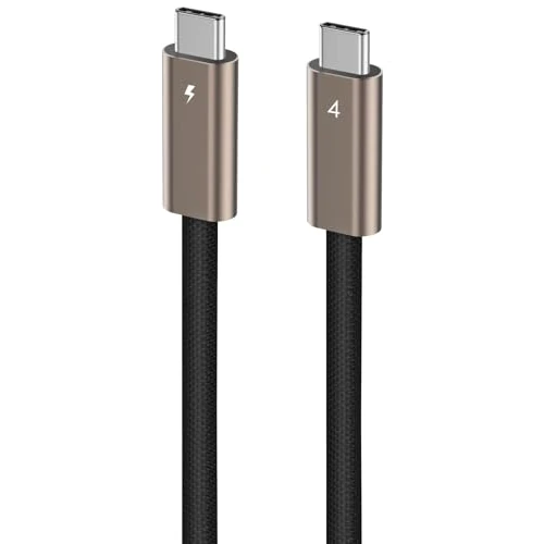Offerta a tempo: Ubluker Cavo USB C a USB C 40Gbps 5M, 240W 100W 60W USB4 24PIN per Thunderbolt 4 Emarker 48V 5A PD 3.1 Video Audio Sinc Dati Ricarica Rapida per iPhone17 16 15 Galaxy S26 25 Monitorare PC Mac Laptop - 26% da 29.99 € a 22.05 €
