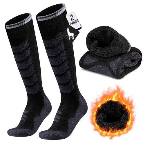 Beperkte aanbieding: Kniesokken voor skiën, compressiekussens voor sport, warme compressiesokken voor de winter, maat 35-51 van 31.99 EUR naar 31.99 EUR (besparing 0%)