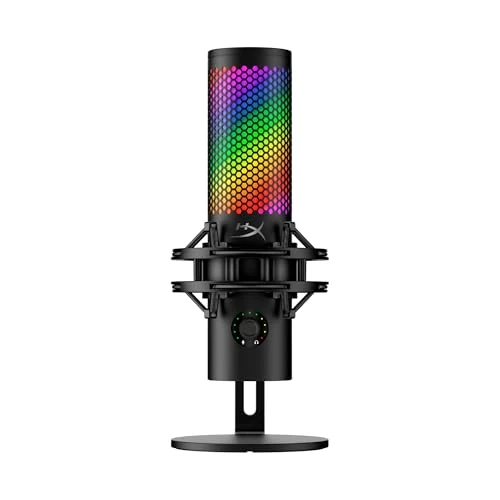 Offerta a tempo: HyperX QuadCast 2 S – USB Microphone for Streamers and Content Creators, 32-bit bit depth 192kHz sampling rate, 100+ aRGB LEDs, PC Win11, Mac, Steam Deck, USB-C - Black - 27% da 199.99 € a 146.96 €