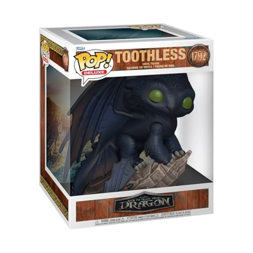 Limited-time offer: Funko POP! Deluxe: How to Train your Dragon - Live Action - Toothless - Collectable Vinyl Figure - Gift Idea - Official Merchandise - Toys For Kids & Adults - Model Figure for Collectors and Display from 24.99 GBP to 24.99 GBP (save 0%)