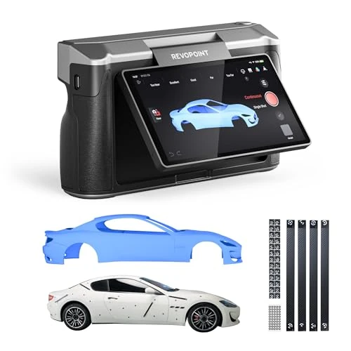 Oferta limitada: Revopoint MIRACO Plus Escáner 3D para Impresión 3D, Portátil Autónomo con Fotogrametría, Zoom Óptico, Hasta 20 fps, Precisión de Hasta 0,02 mm, Cámara RGB a Color para Objetos Pequeños y Grandes, 32GB de 2015.00 EUR a 2015.00 EUR (ahorro 0%)