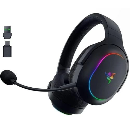 Beperkte aanbieding: Razer Barracuda X Chroma - Draadloze Multi-Platform Gaming Headset met 6 Zone Chroma RGB (SmartSwitch Hyperspeed & Bluetooth, 40mm Drivers, Afneembare HyperClear Cardioid Mic) Zwart van 139.99 EUR naar 105.43 EUR (besparing 25%)