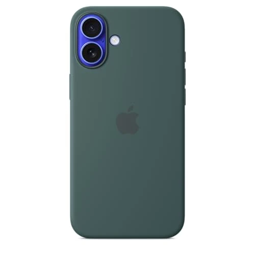 Apple Funda de Silicona con MagSafe para el iPhone 16 Plus - Verde Lago ​​​​​​​