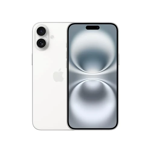 Offerta a tempo: Apple iPhone 16 Plus 256 GB: Telefono 5G con Controllo fotocamera, chip A18 e tanta autonomia in più. Compatibile con AirPods; bianco - 13% da 1109.00 € a 969.00 €