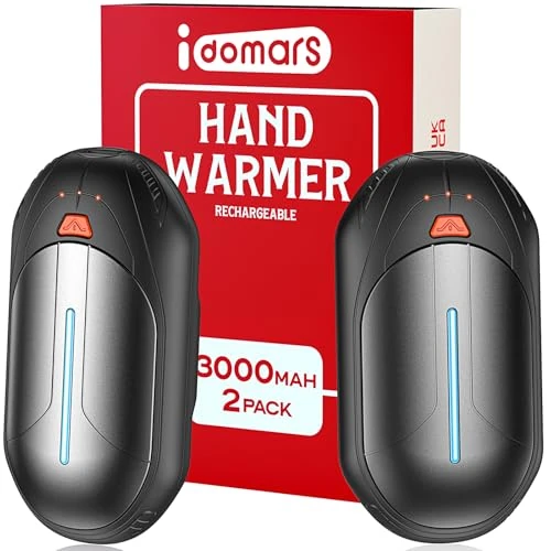 Oferta limitada: Calentador de Manos Recargable Magnético con USB: Calienta Manos de Bolsillo Electrónico Hand Warmer 3 Niveles de Reutilizabl Calefactor a Bateria 2pie para Camping Christmas Regalo para Mujer Hombre de 9.99 EUR a 9.99 EUR (ahorro 0%)