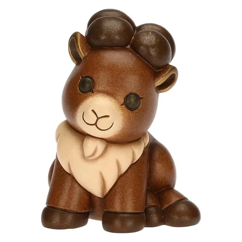Offerta a tempo: THUN, Stambecco Becky in Ceramica, Linea AbbracciAMI, Stambecco da Collezione, Idea Regalo per Natale, 8.5 x 9 x 11.5 cm - 31% da 39.90 € a 27.49 €